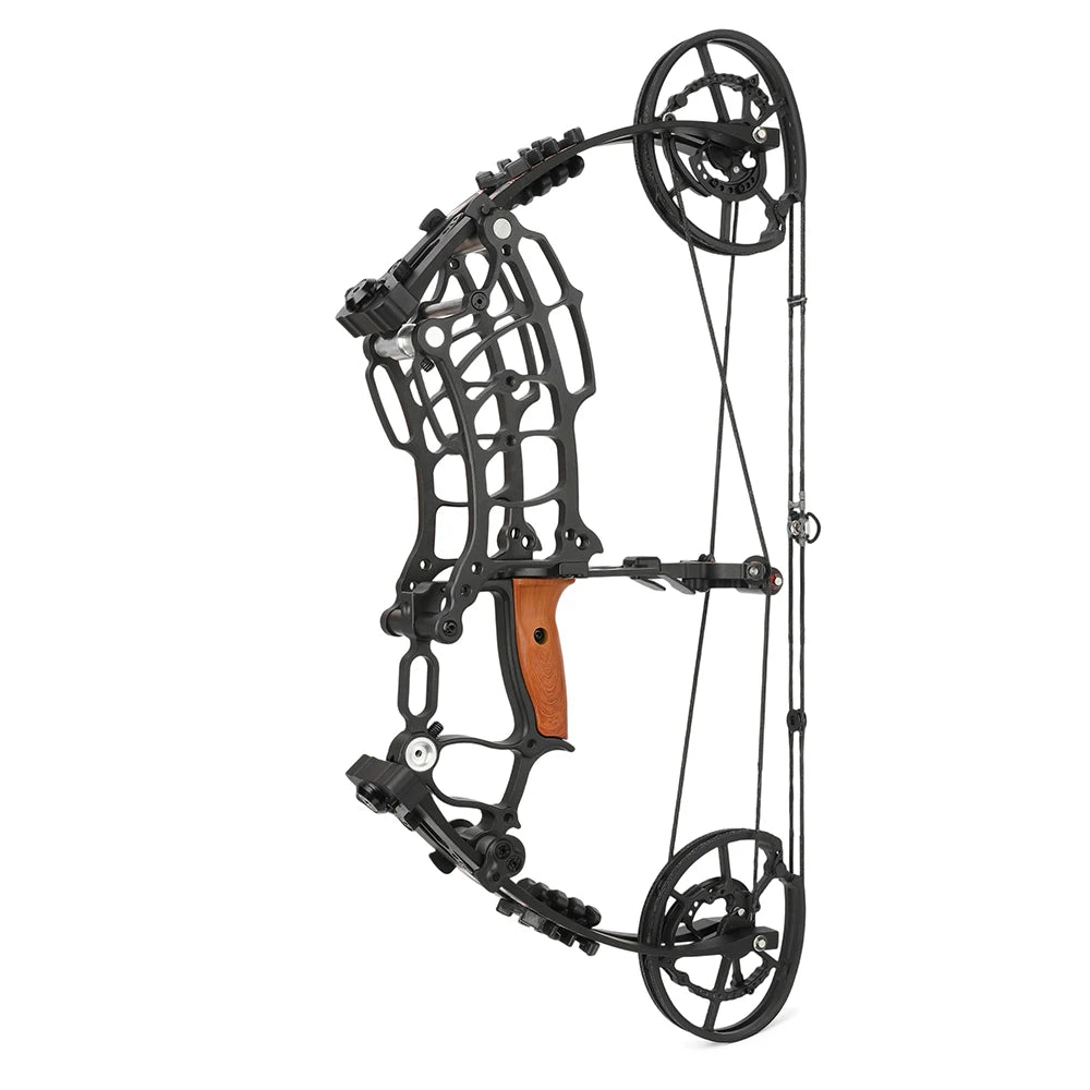 Dual-Purpose Compound Bow 30-55lbs 420FPS | Adjustable Archery Bow for Arrows & Steel Balls – Outdoor Target Practice for Adults & Beginners
