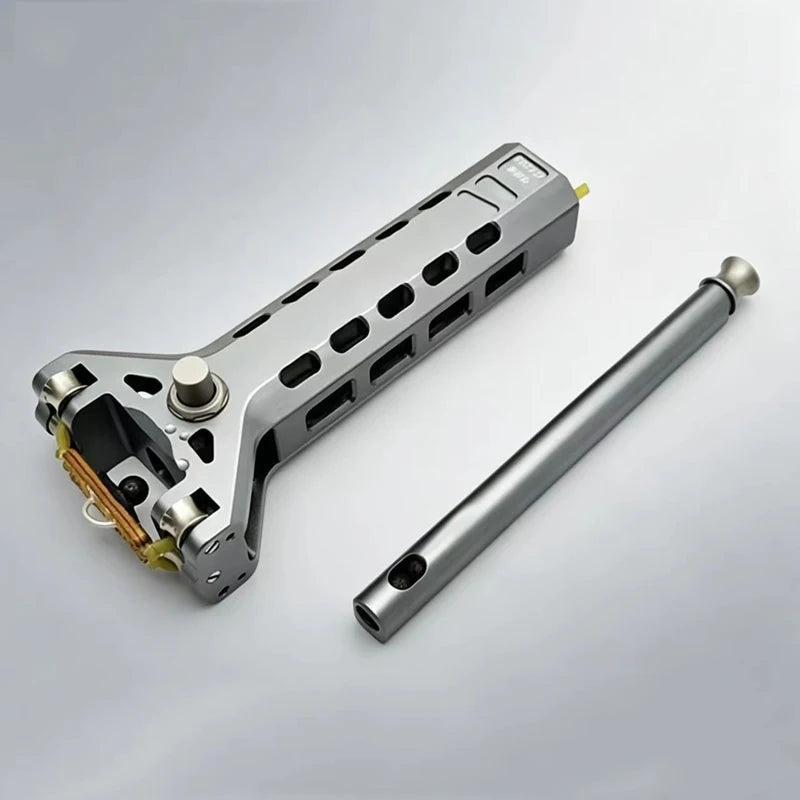 Sport EDC Slingshot – Portable Aluminum Alloy, Auto-Lock, Outdoor Recreational Target Practice & Camping Gear