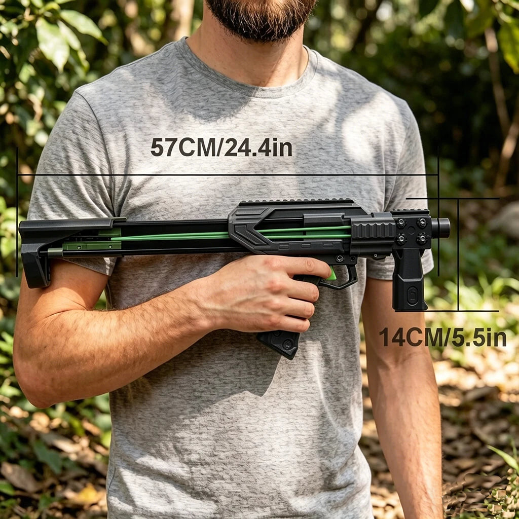 Multi-Function Slingshot Bow & Arrow Launcher – Outdoor Sport Shooting Kit