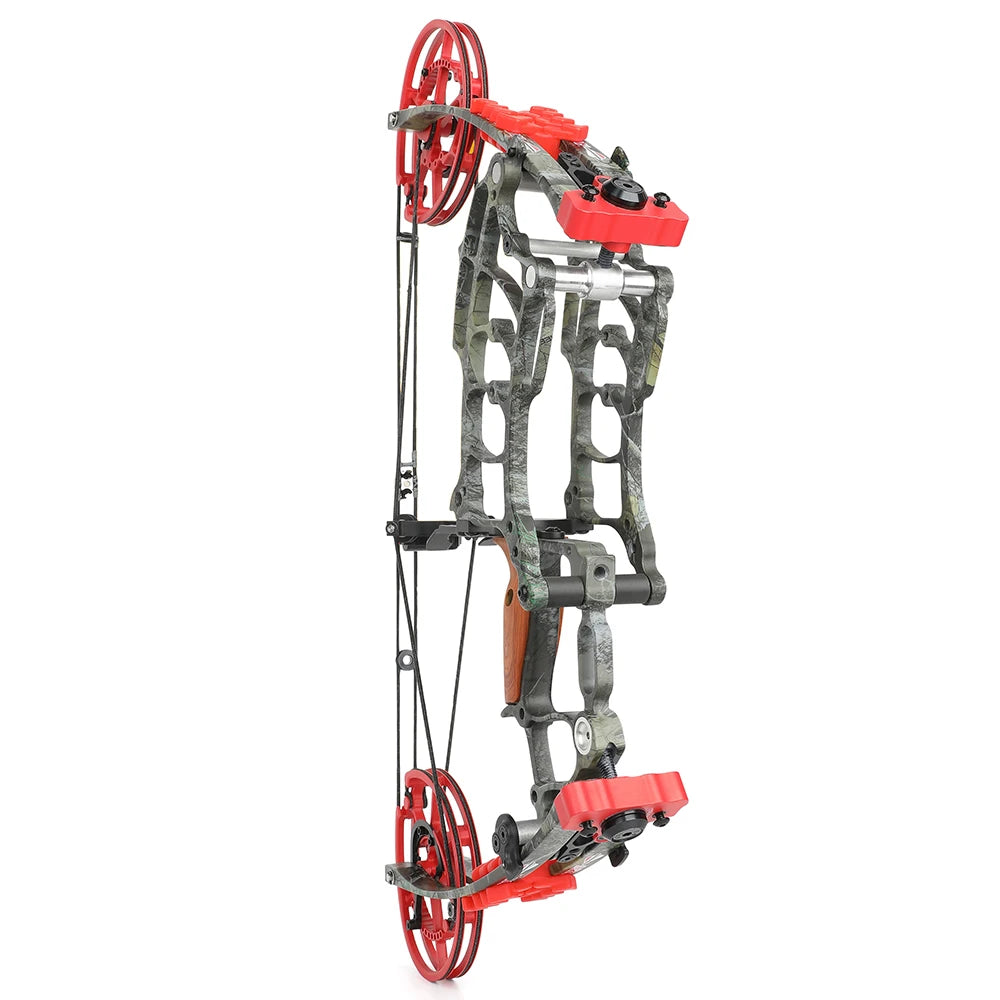 Dual-Purpose Compound Bow 30-55lbs 420FPS | Adjustable Archery Bow for Arrows & Steel Balls – Outdoor Target Practice for Adults & Beginners