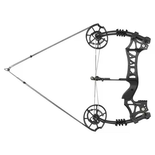 Compound Bow Set Steel Ball Bow M109EA Compound Pulley Bow 40-70lbs Hunting Compound Bow Package for Outdoor Shooting Archer