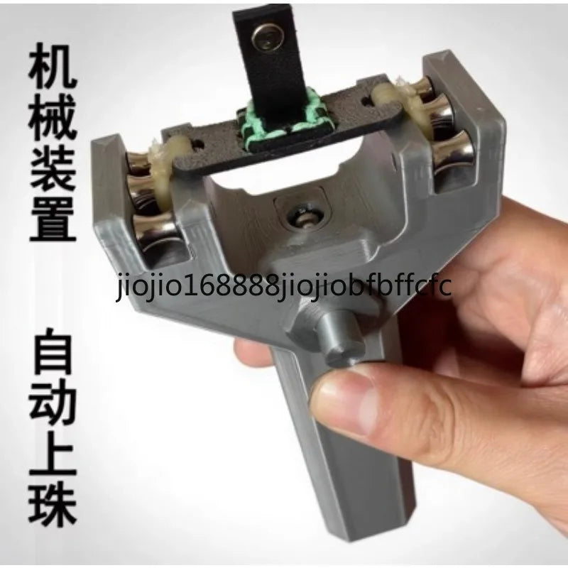 Full Pulley Sport Slingshot with Continuous Bead Feed System